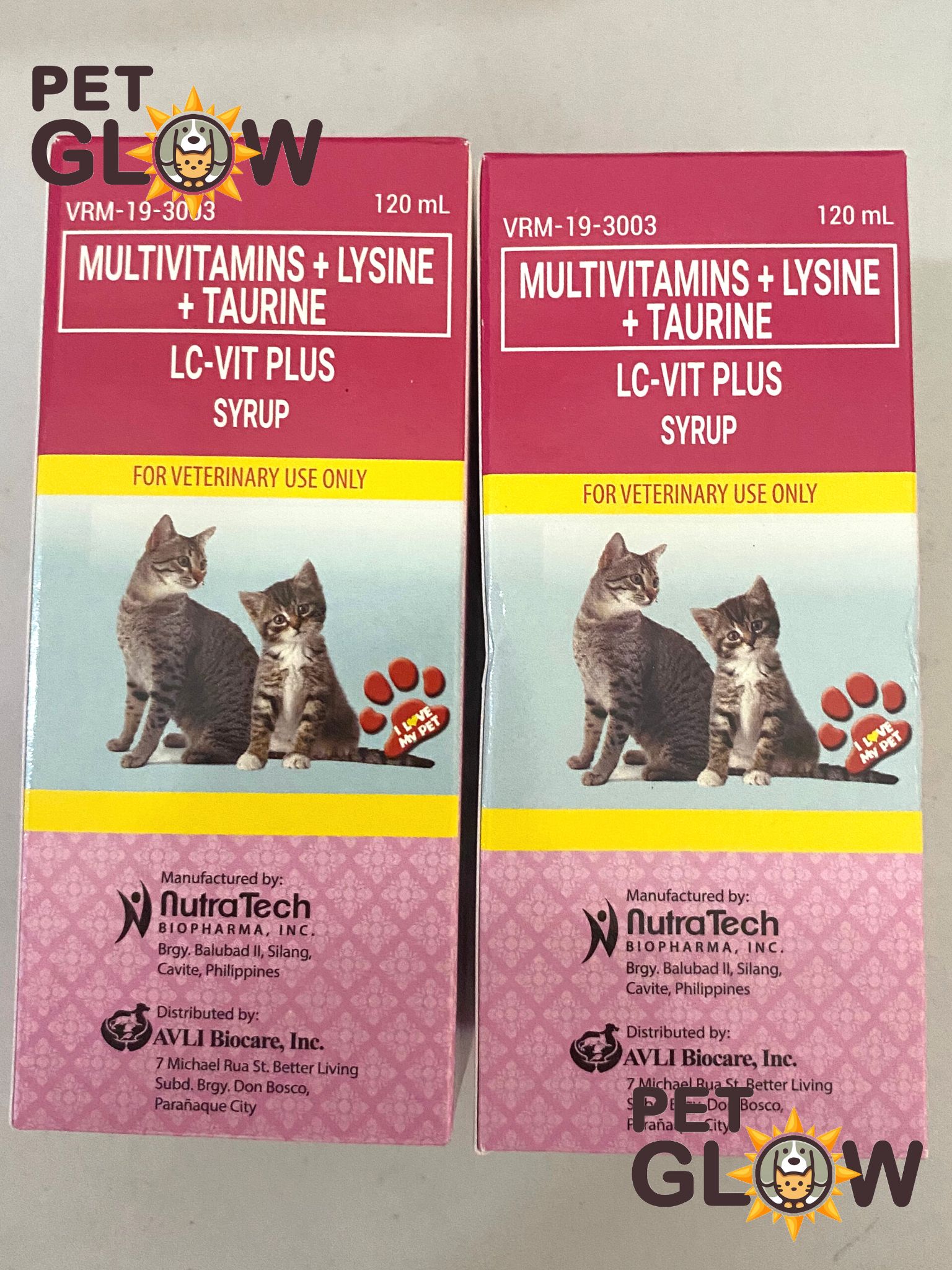 LC Vit Plus Syrup Multivitamins for Cats and Kittens 120ml (SOLD PER