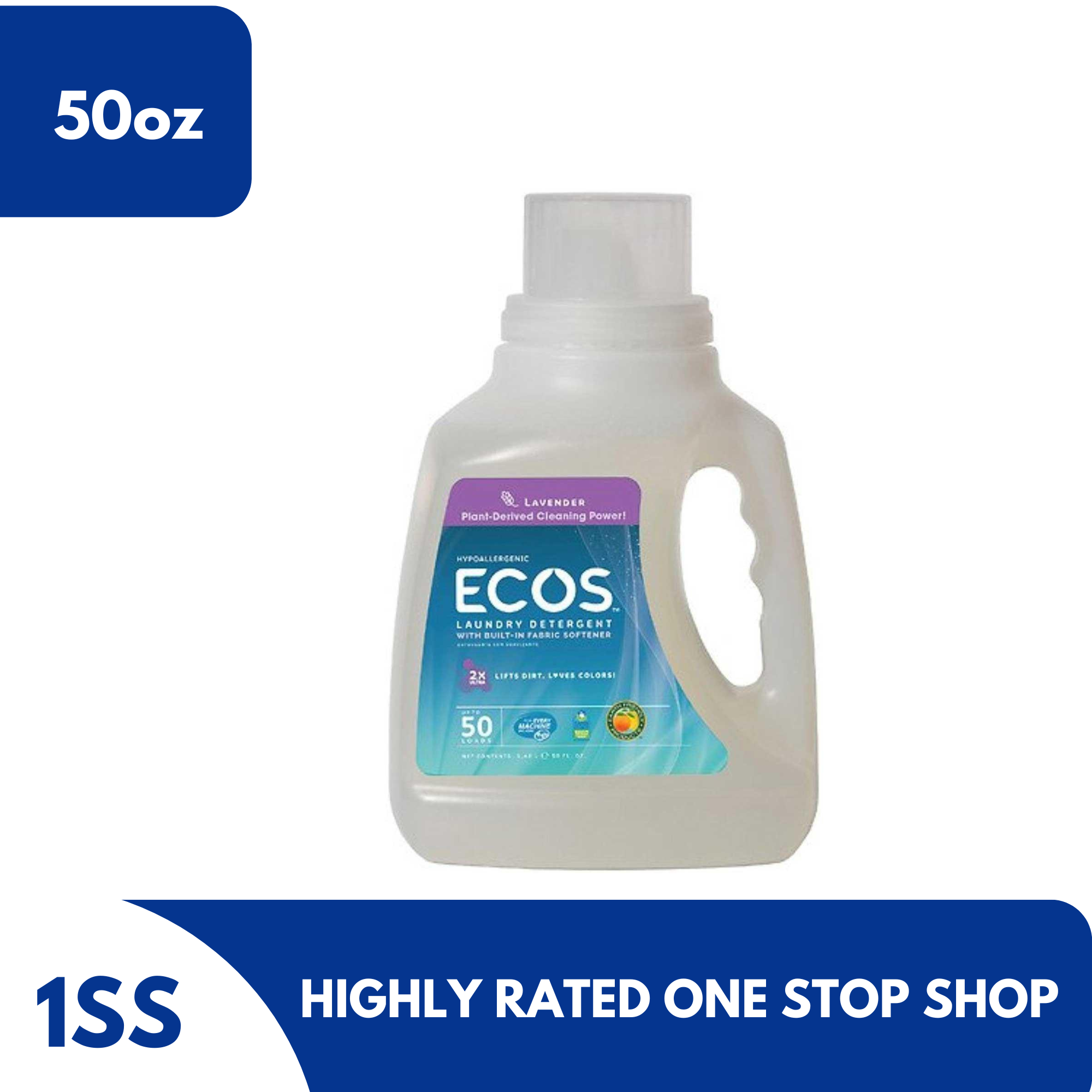 Ecos Hypoallergenic Lavender Laundry Detergent, 50oz Lazada PH