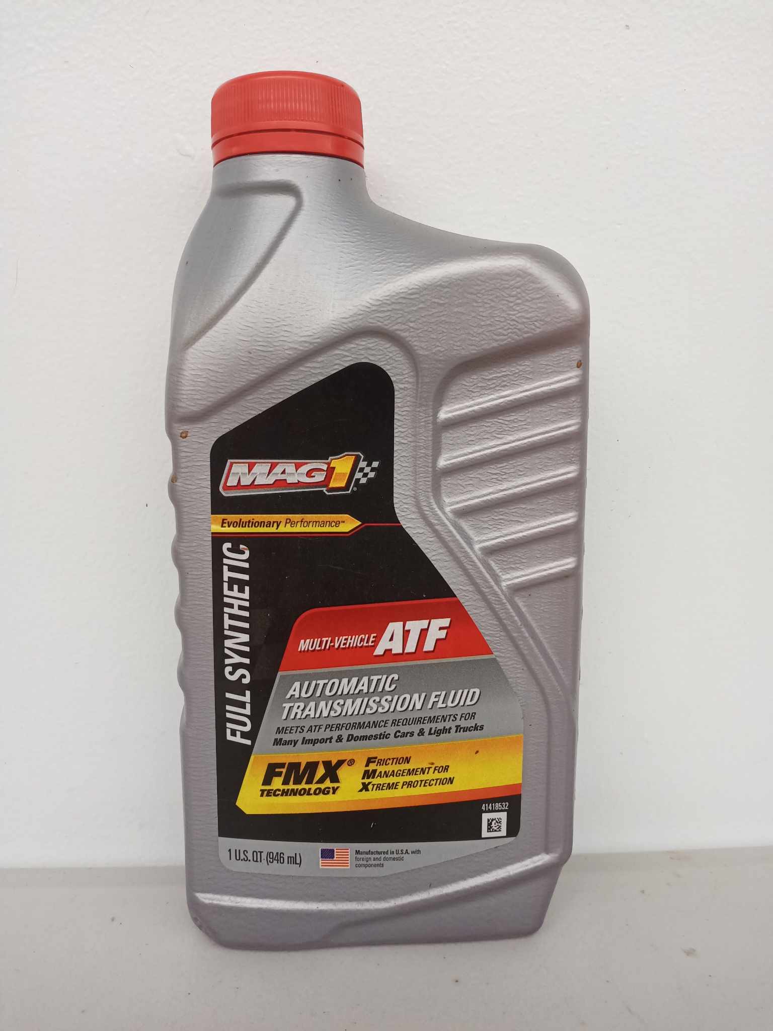 Mag 1 Full Synthetic Multi-Vehicle ATF 946ml (P# 62555) - 1 Quart ...