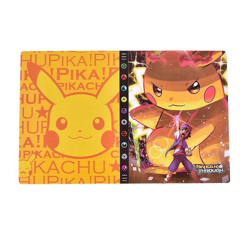 Anime 9 Pocket 432 Pices Pokemon Album Livre Vmax Gx Carte De Jeu Cartes  Favoris Dossier Enfants Cadeaux