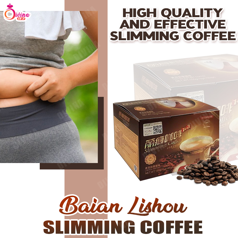 Baian Lishou Slimming Coffee in Box 15 Sachets Advance Strong Slimming