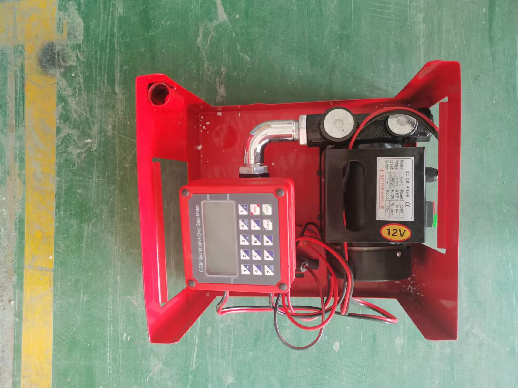 12V 24V 220V 550W selfpriming electric oil pump transfers biofuel oil