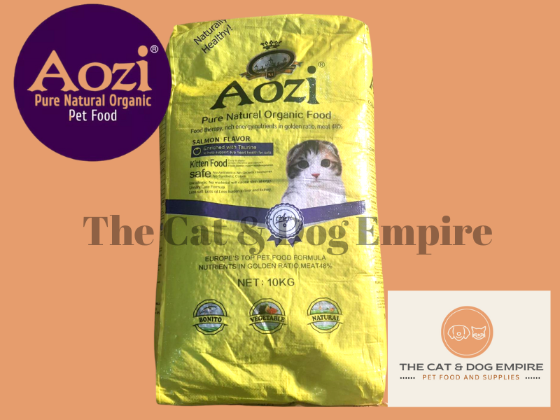 Aozi Organic Cat Food Kitten 10kg TUNA and SALMON Lazada PH