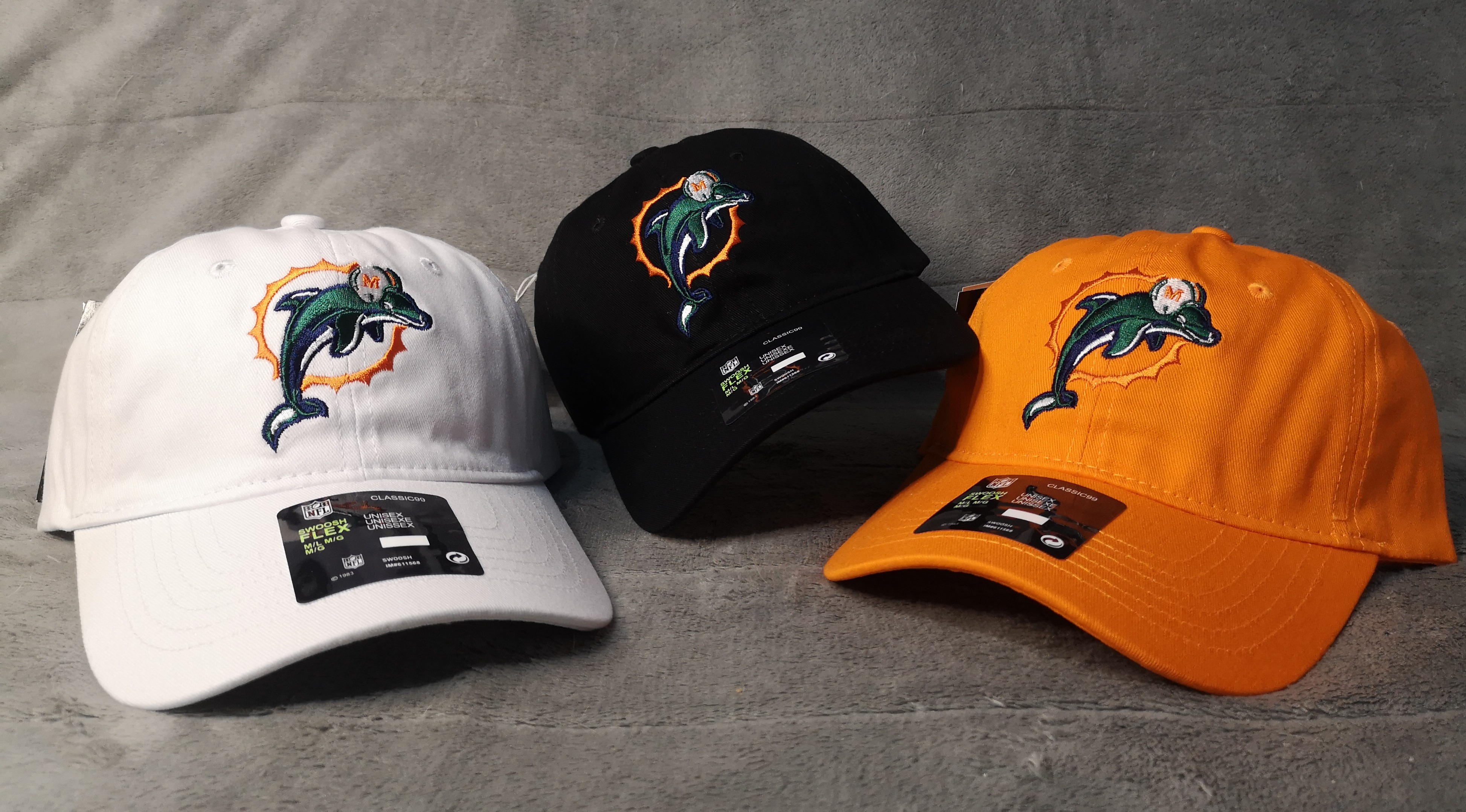 NFL MIAMI DOLPHINS DADHAT ADJUSTABLE 
