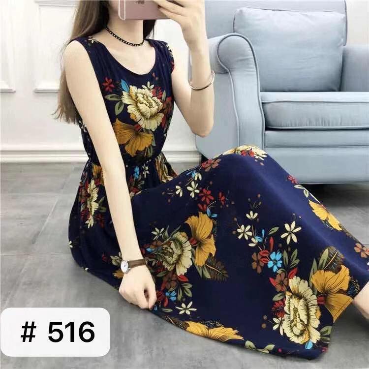 lazada long dress casual