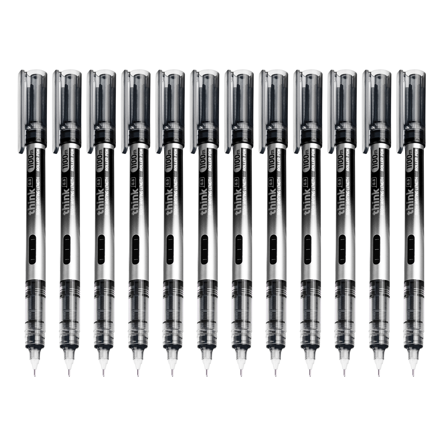 Deli Think Liquid Pen 0.5mm 12pcs/ box (1BOX) EQ300 [78EQ300P12