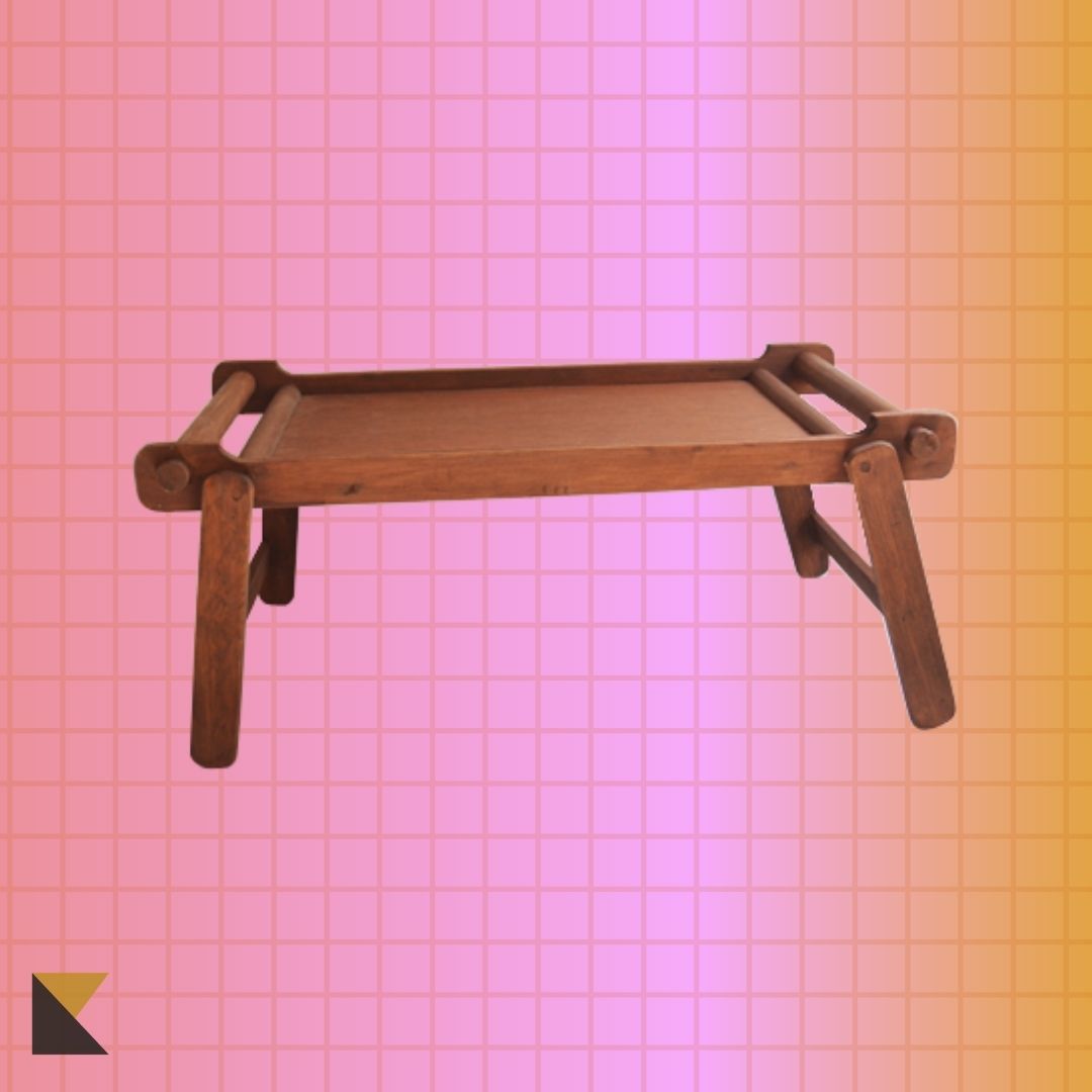 Wooden Foldable Bed Tray (Flat) Lazada PH