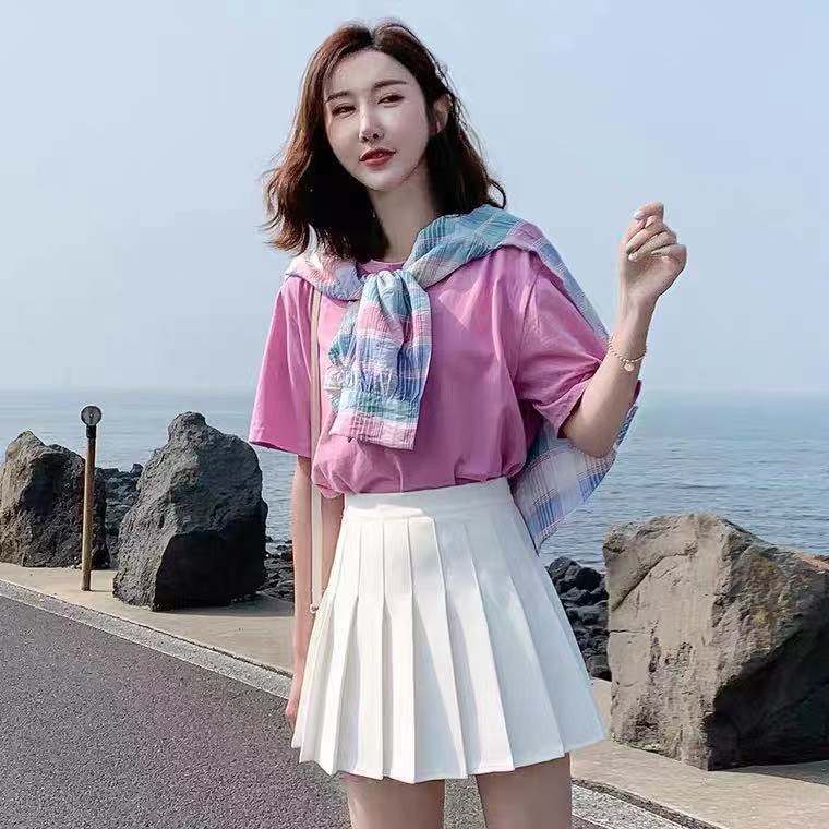 Korean Skirt Skater Skirt Ulzzang ✨ Hot Women's Short Skirts