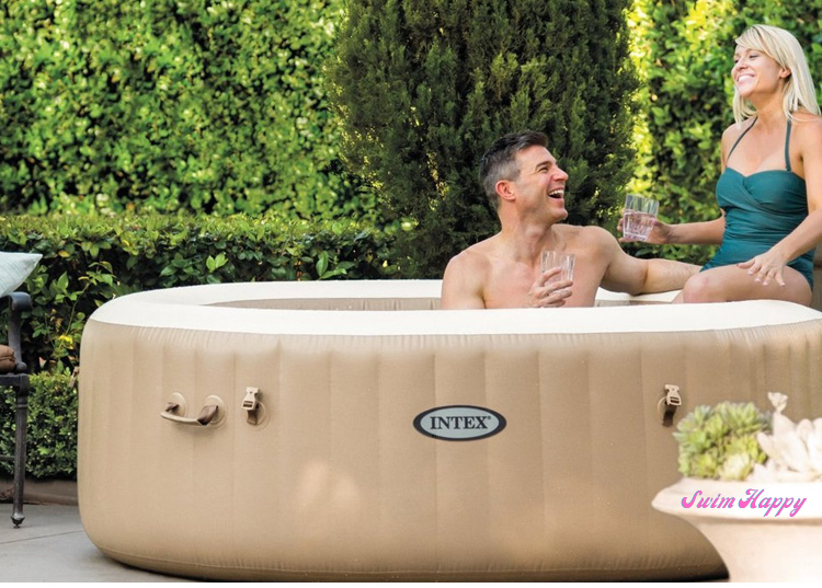 Luxury MONO 6 Or 4 Bathers Inflatable Hot Tub Spa/Cover Home Holiday Family Fun 