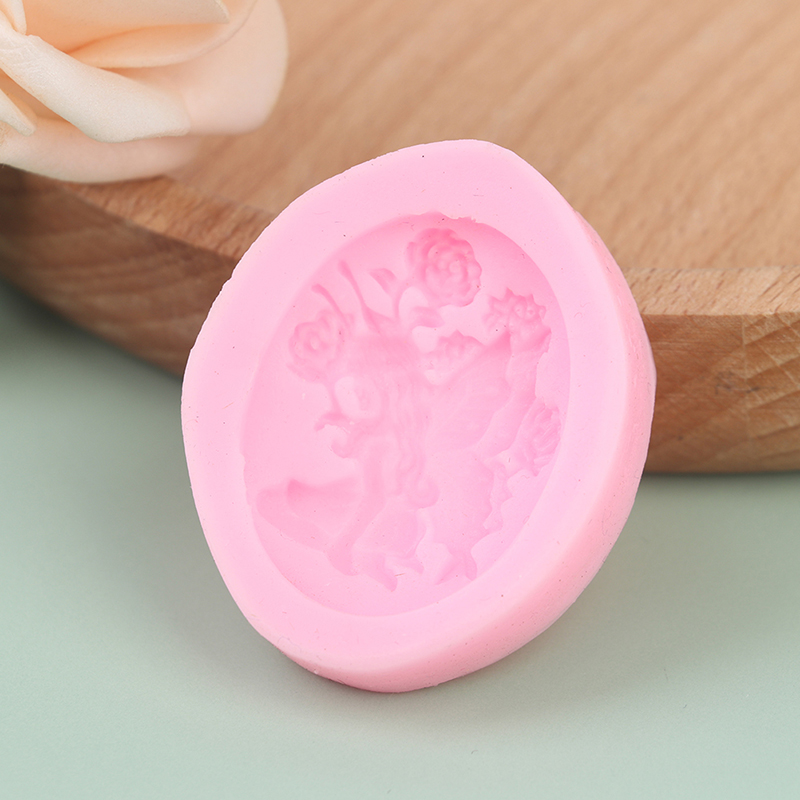 UG Fairy Silicone Mold Cake Decor Tools Cookie Baking Candy Chocolate Soap Mold