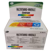 Centrum Multivitamins with Minerals - 30 tablets, 1 box