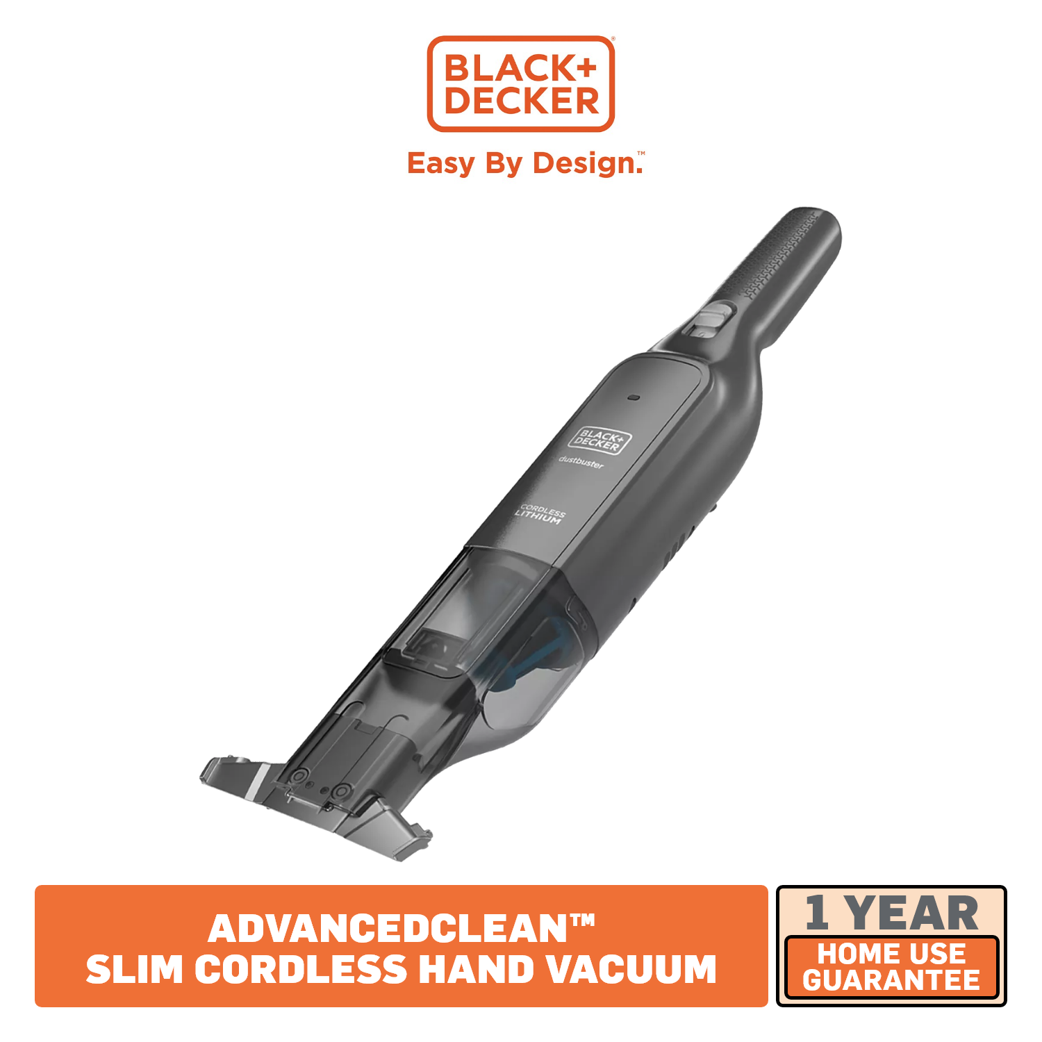 Black+decker Dustbuster AdvancedClean Cordless Hand Vacuum - Slim