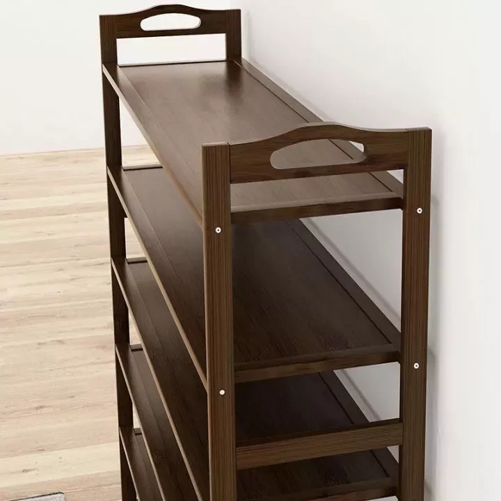 High Quality Wood Material Shoe Rack I Storage & Organizer I 5 Layer