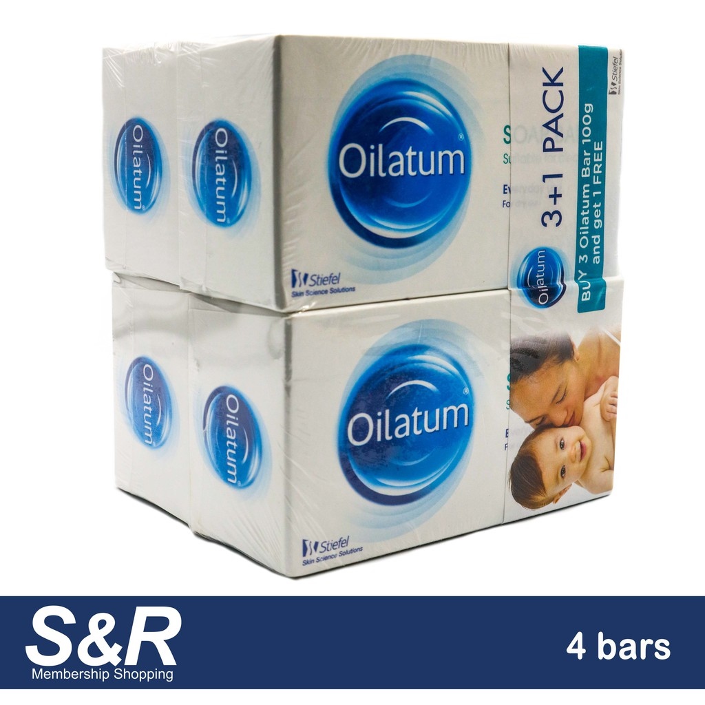 Oilatum Baby Bar Cleanser Soap 100 g x 4 Lazada PH