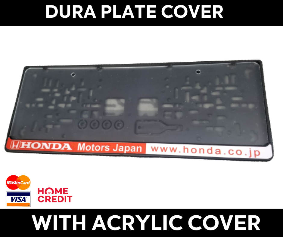 Honda Duraplate Car License Plate Cover Lazada PH