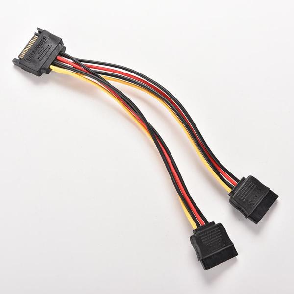 Bảng giá Elector 15 Pin SATA Male to SATA Female 1:2 Y Splitter Power Cable Phong Vũ