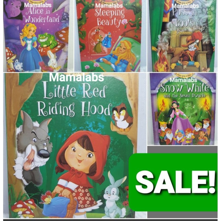 STORY BOOKS Kids Bedtime Hard Pages Fairy tales Lazada PH