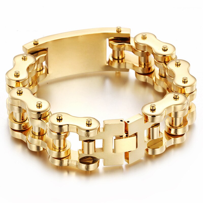 New Dubai Gold Color Bike Link Chain 