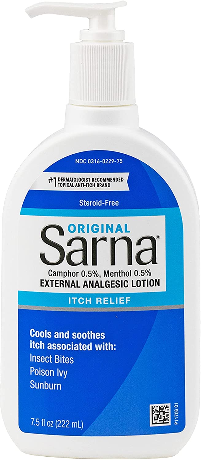 Sarna Original External Analgesic Lotion Anti-Itch, 7.5 fl.oz / 222ml |  Lazada PH