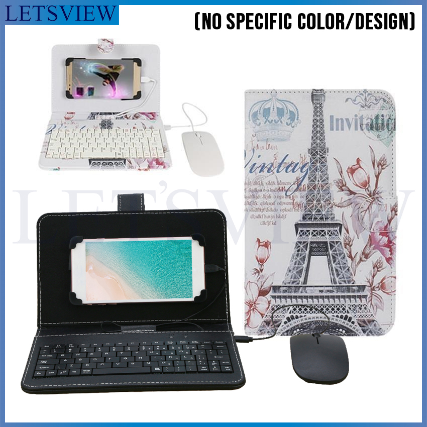 Letsview 4 in 1 Mobile Phone Leather Case 78inch Mobile Phone Cover