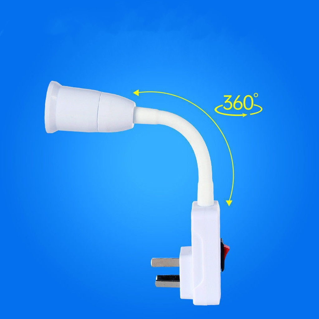 vita Lamp Bulb Holder With Switch LED Light Bulb Extension Socket