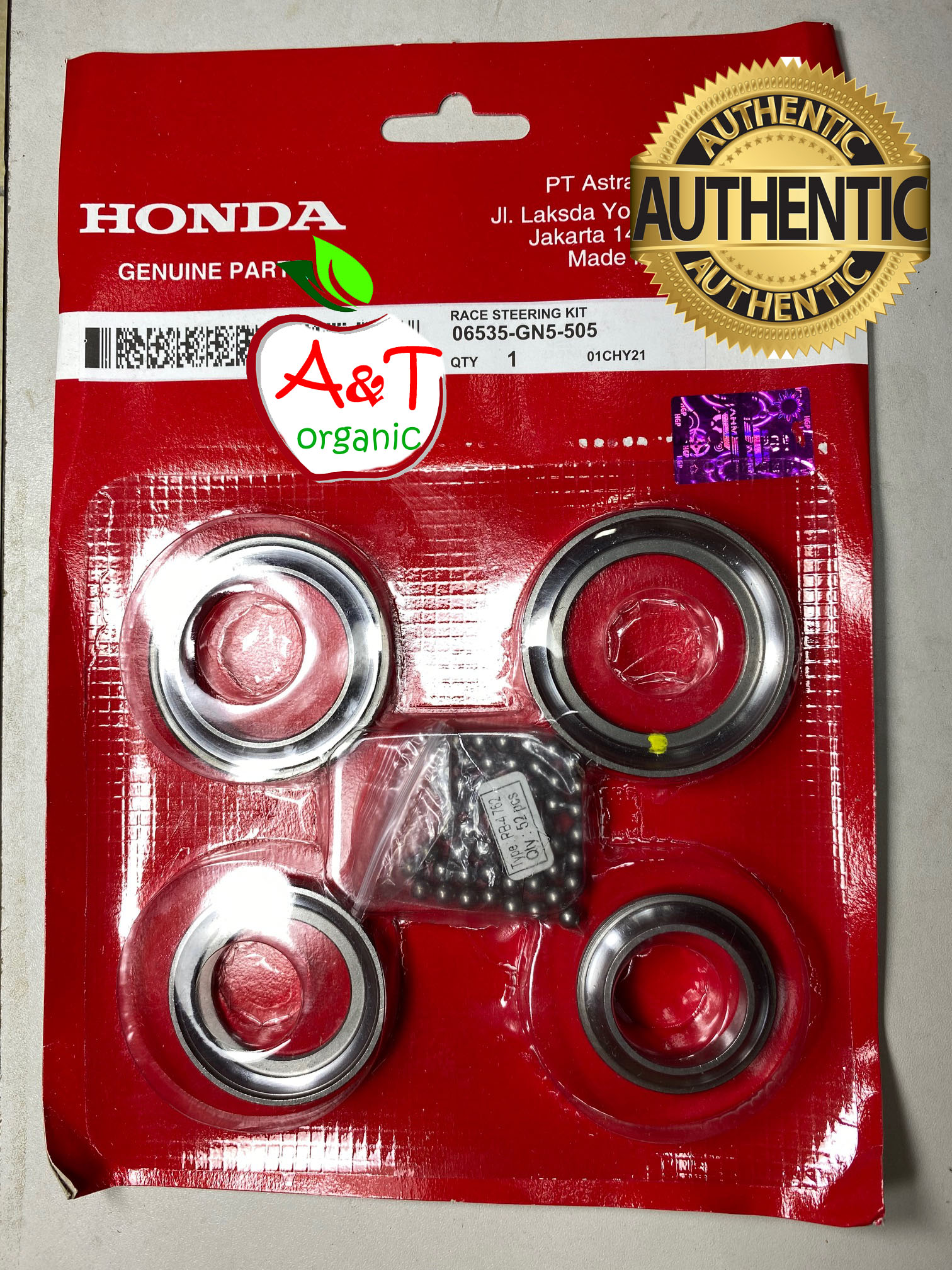 Honda Race Ball / Knuckle Bearing Kit T post for CRF 150L / 250 / Cbr ...