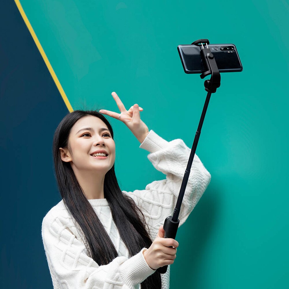 Original Xiaomi Monopod Mi Selfie Stick Zoom Bluetooth Tripod With Wireless Remote Shutter 360 Rotation Foldable For Ios Android