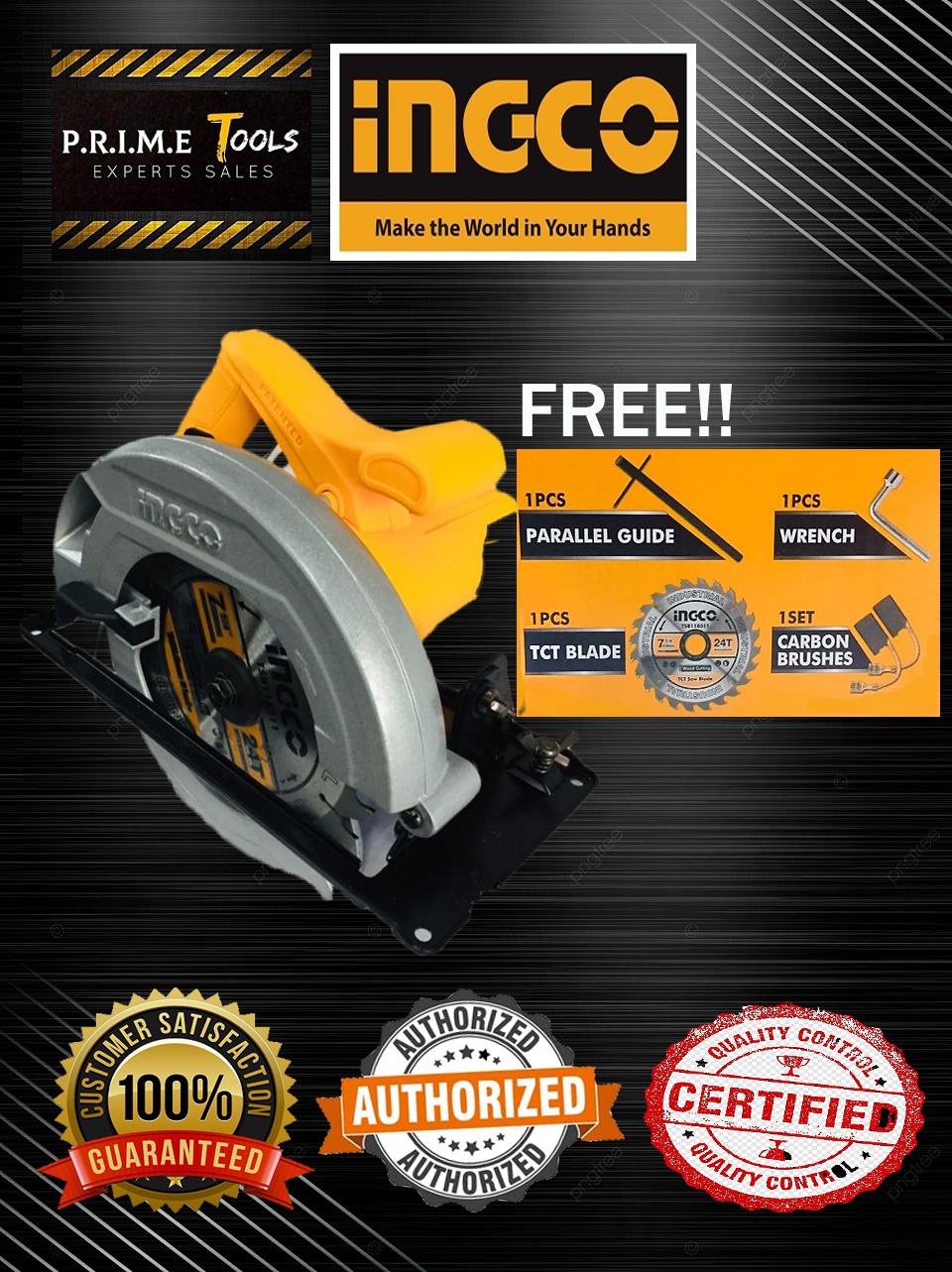 Ingco Circular Saw 1200w (7") Lazada PH