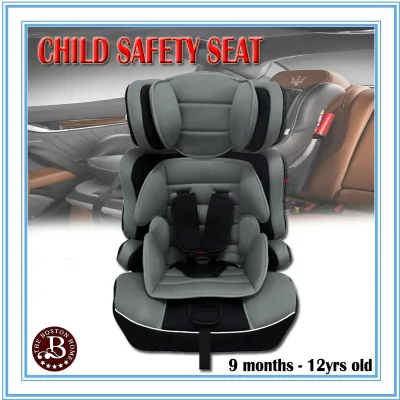 Boston Home Child Safety Car Seat , Baby Car Foldable Portable 3C Safety Seat For 9 Months - 12 Years Old