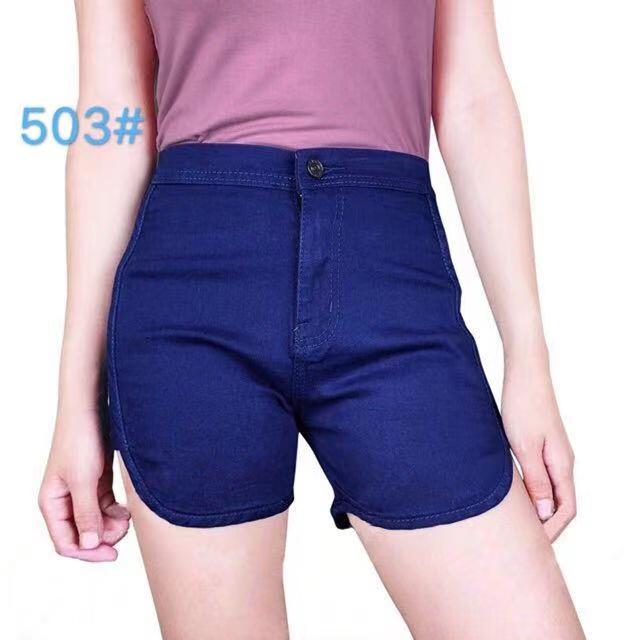 CC Merchandise High Waist Denim Dolphin Shorts Lazada PH