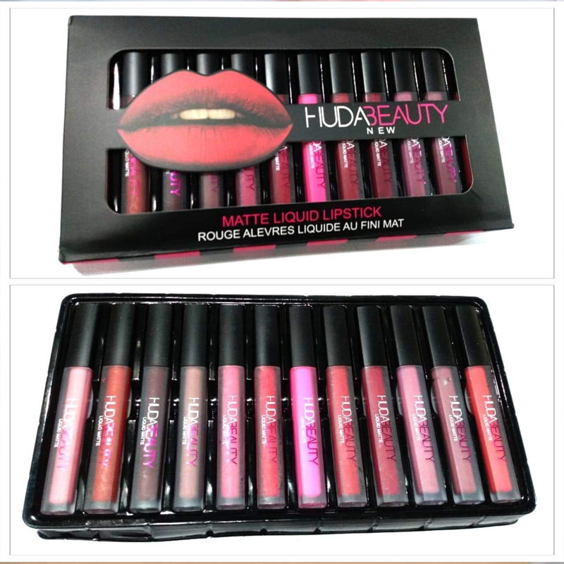 mat lipstick set