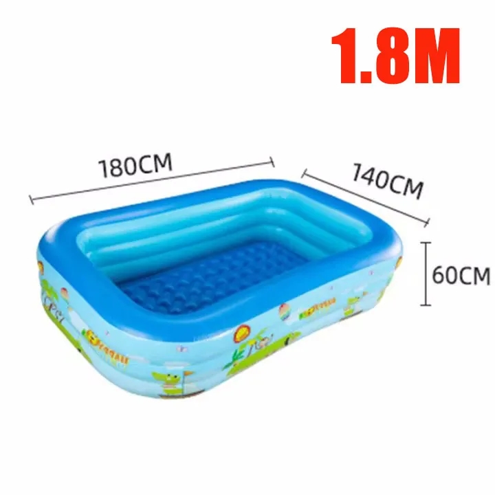 🔝【Original + 24 hours delivery】120/130/150CM 2/3Layers Large Swimming ...