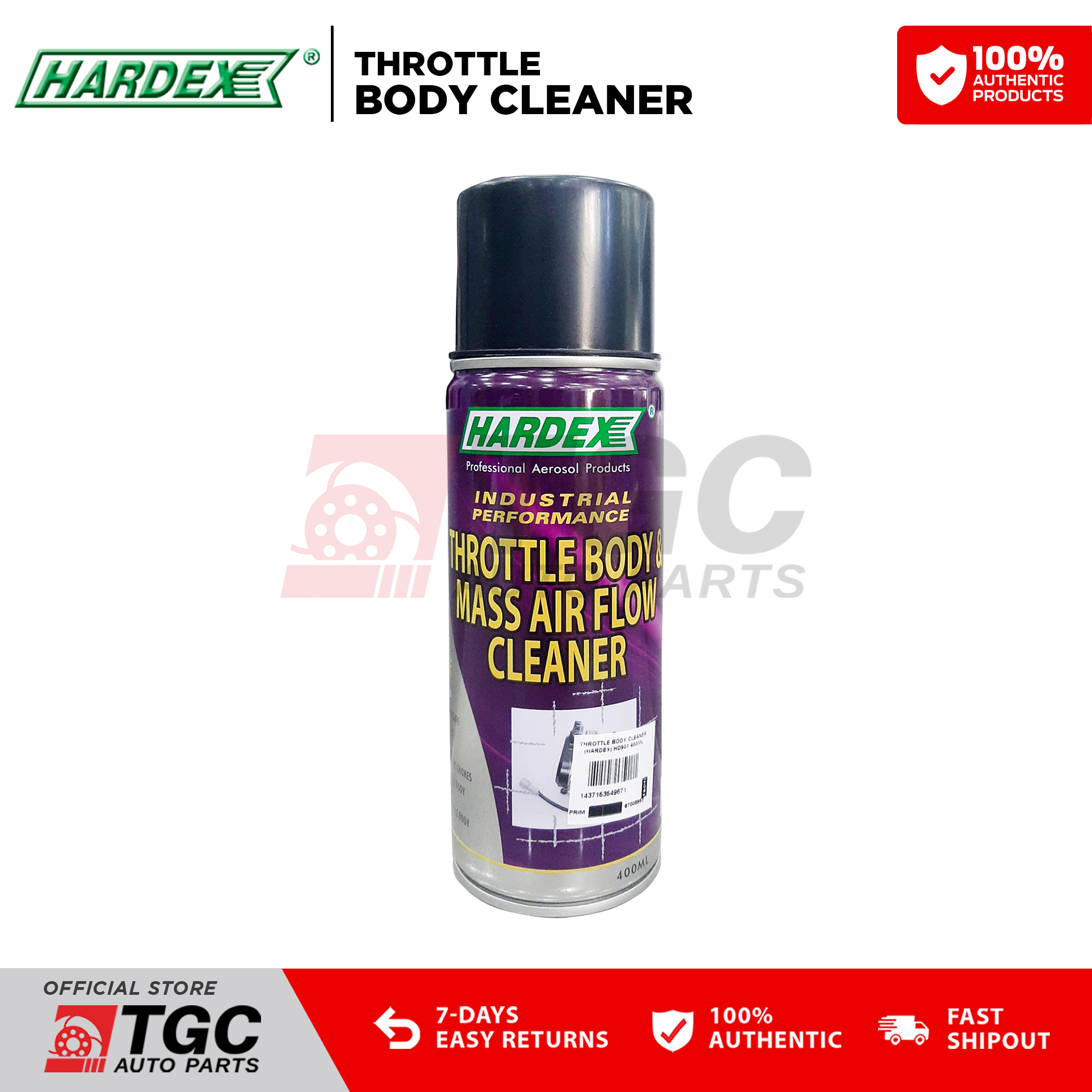 Hardex Throttle Body & Mass Air Flow Cleaner 400 ml ‣ ExcelSure Marketing  Corporation