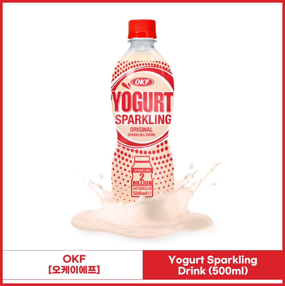 OKF [오케이에프] Yogurt Sparkling Drink Refreshing Drink 500ml Lazada PH