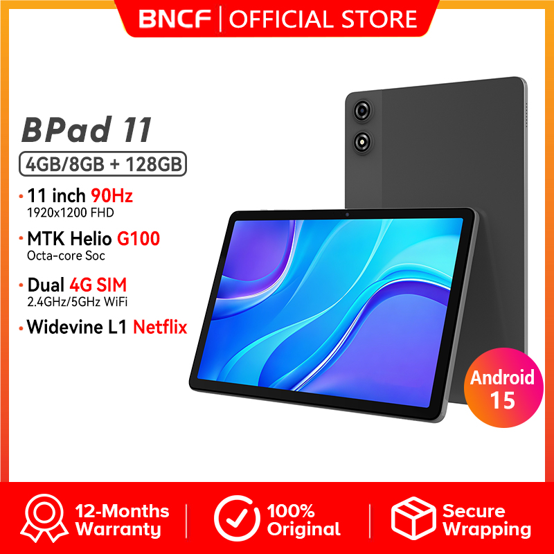 BNCF Bpad 11 8GB 128GB 11インチ FHD IPS Amazon.com : BNCF 11 inch Android 15 Tablet, Helio G100 Octa-Core