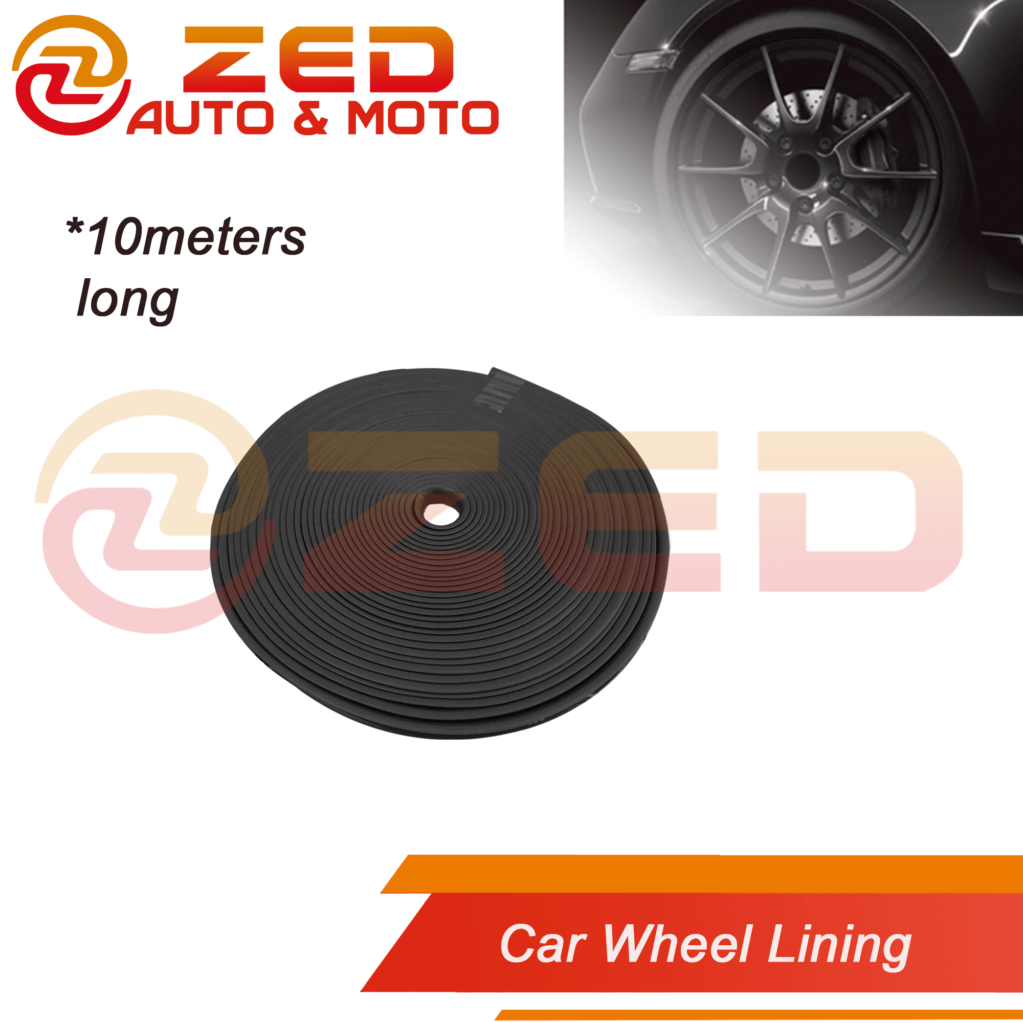 Car Universal 10m Wheel Rim Edge Protector Strip / Wheel Lining Lazada PH