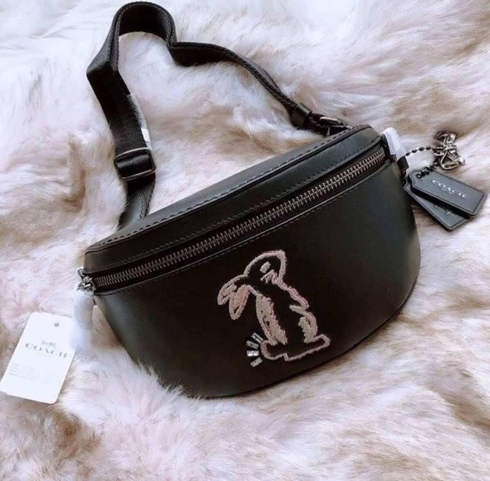 Authentic Coach Selena Belt Bag With Bunny F39316 | Lazada PH