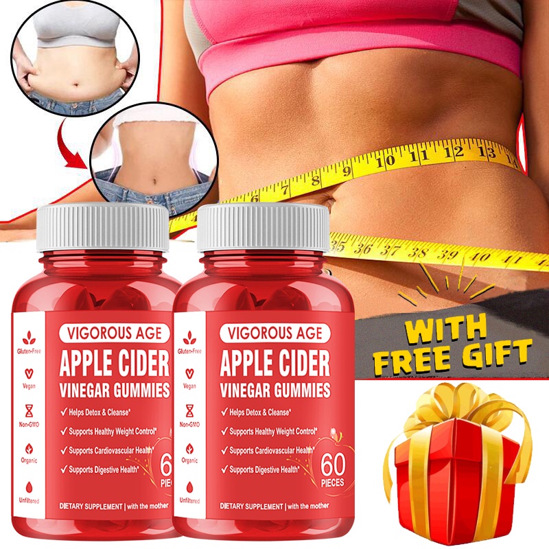 Vigorous Age Apple Cider Vinegar Health Gummies (60 pieces)*2 Goli