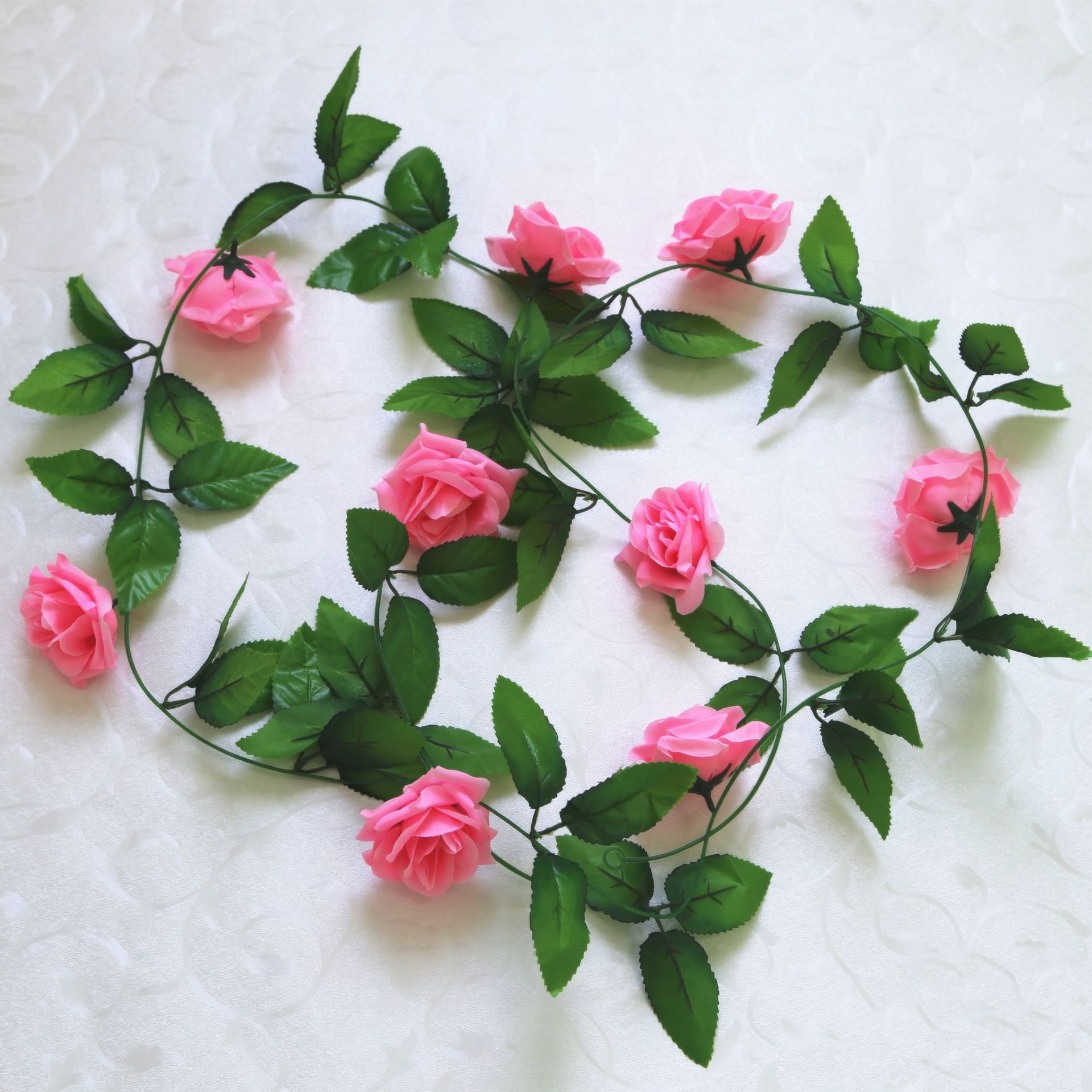 9 heads of roses Artificial rose vines artificial flowers artificial