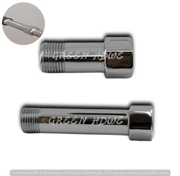 1PCS Faucet Extenders Extension Shower Arm Stainless Steel Extender