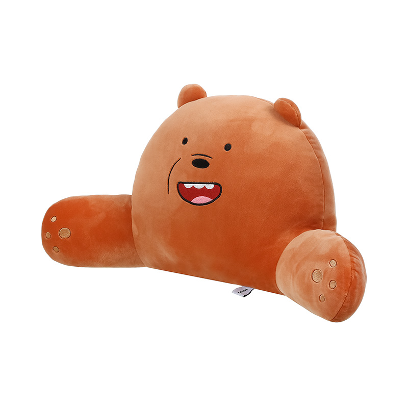 we bare bears pillow