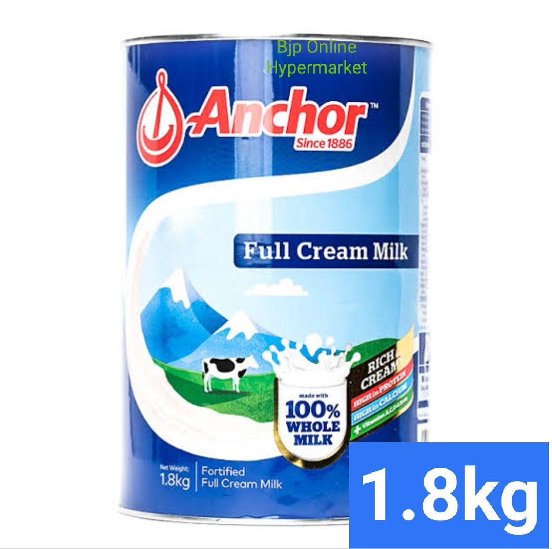 Anchor Fortified Full Cream Milk Plain 18 Kilograms Lazada Ph