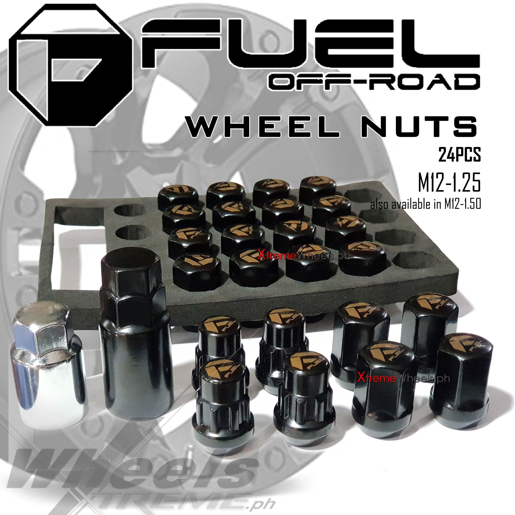 fuel lug nuts