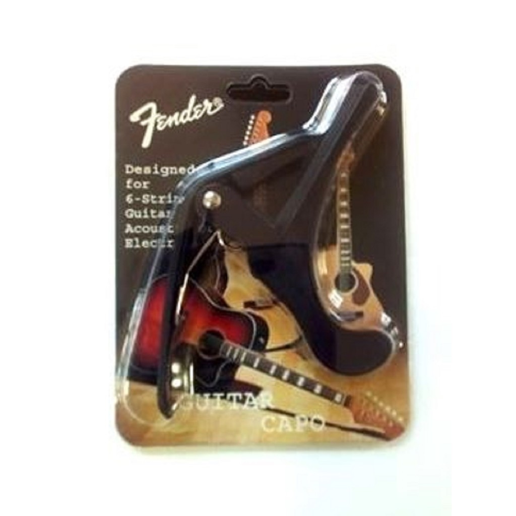 Acoustic String Fender Strap Capo Winder Fender 3M Cable W/ Free 2 Pick