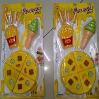 cuttable play food