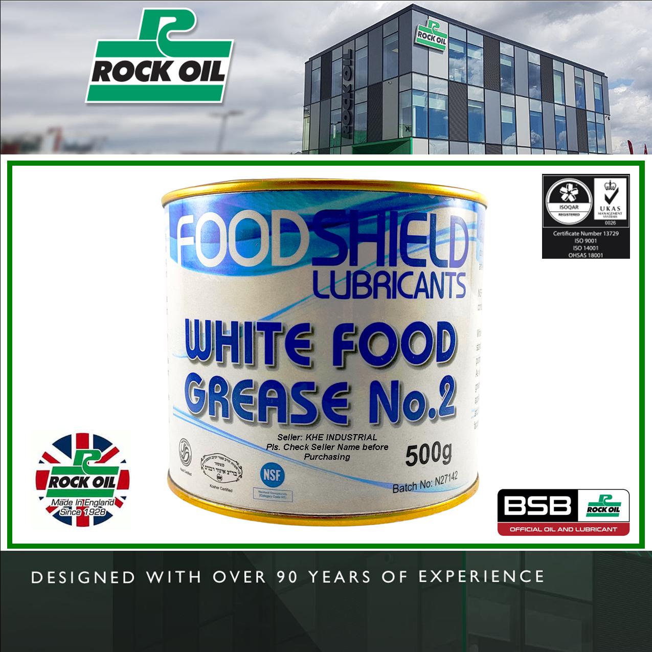 Food Grade Grease ROCKOIL 500grams Food Processor Grease Hand Mixer Grease Espresso Machine