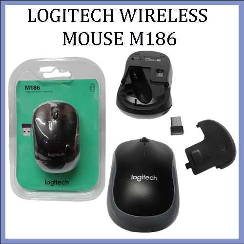 Logitech M186 Wireless Mouse