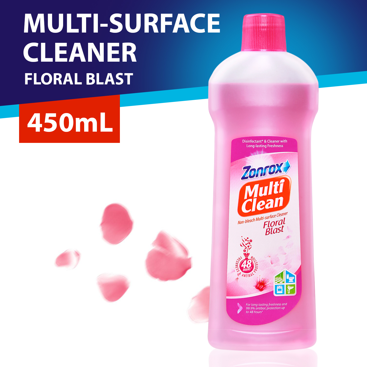 Zonrox Multi Clean Floral Blast 450 ml Lazada PH