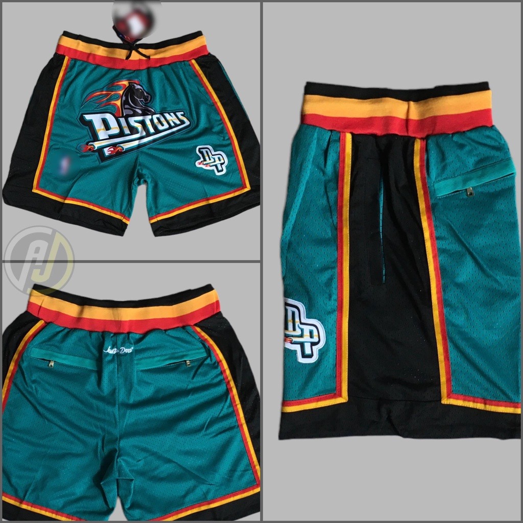 Detroit Pistons just don basketball shorts for men Lazada PH
