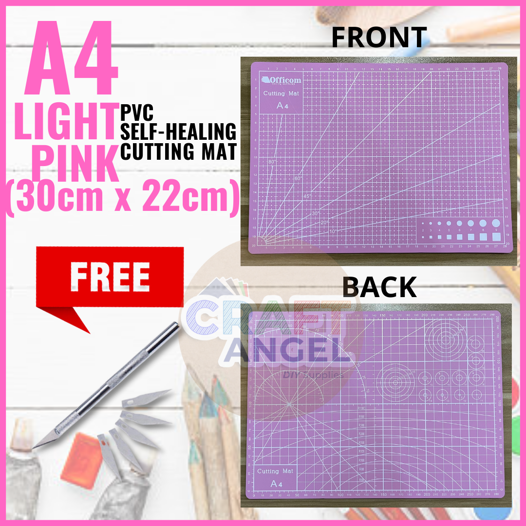 Cutting Mat A3 A4 A5 Pvc Patchwork Cut Pad A3 Patchwork Tools Manual Diy  Tool Cutting Board Double-sided Self-healing Pink Color - Cutting Mats -  AliExpress